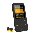 MP4 Touch Bluetooth Amber (8Gb, Botones Táctiles, Radio FM)